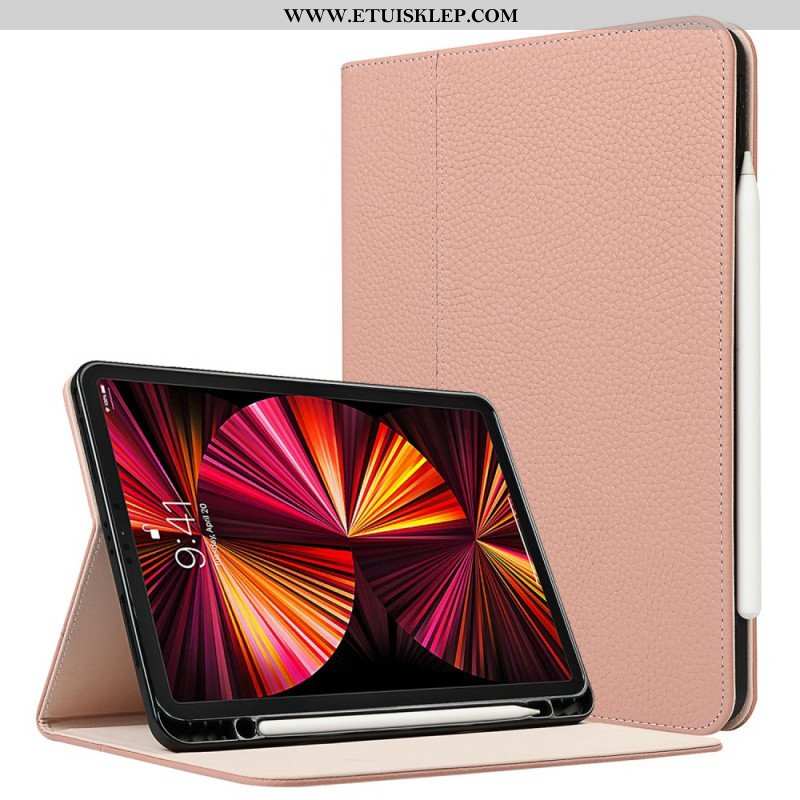 Case do iPad Pro 11" (2022) Prawdziwa Skóra Litchi